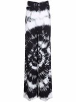 Philipp Plein pantalon Cady à motif tie-dye - Noir