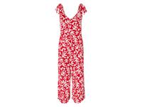 esmara Dames jumpsuit (L (44/46), Rood/print) - thumbnail