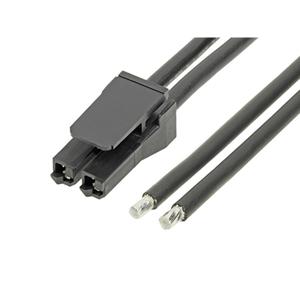 Molex 2160111021 Female behuizing (kabel) Totaal aantal polen: 2 Inhoud: 1 stuk(s) Bulk