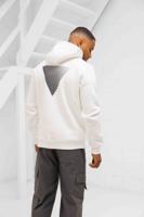 Pure Path Essential Logo Hoodie Heren Gebroken Wit - Maat M - Kleur: Wit | Soccerfanshop