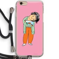 Visknuffel: iPhone 6 / 6S Transparant Hoesje met koord