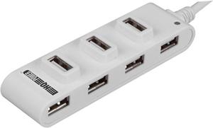 High-speed USB 2.0 hub met 7 USB poorten HQ-Power HQM121C