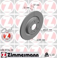 Remschijf COAT Z 610373420