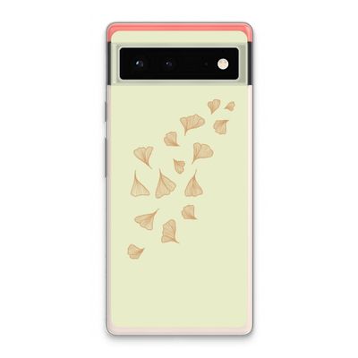 Falling Leaves: Google Pixel 6 Transparant Hoesje