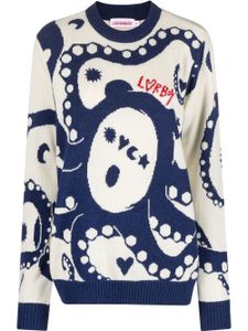 Charles Jeffrey Loverboy pull Kraken à logo - Bleu