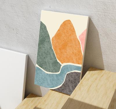 Canvas schilderij woonkamer moderne kunst abstract