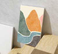 Canvas schilderij woonkamer moderne kunst abstract