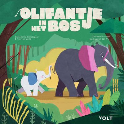 Olifantje in het bos (Hardback)