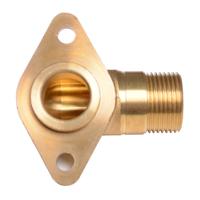 Slangaansluitstuk messing 1 voor weidepomp p100