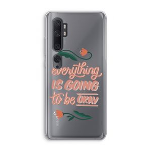 Optimistic flower girl: Xiaomi Mi Note 10 Pro Transparant Hoesje