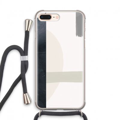 Baca: iPhone 8 Plus Transparant Hoesje met koord