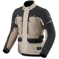 REV'IT! Outback 5 H2O jacket, Textiel motorjas heren, Zand Zwart