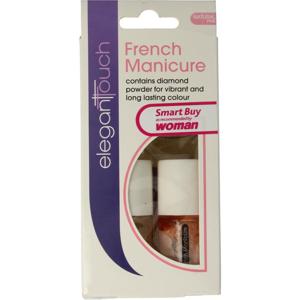 Elegant Touch Rapid dry french manicure natural pink (1 Set)