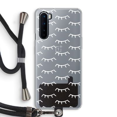 Wimpers: OnePlus Nord Transparant Hoesje met koord