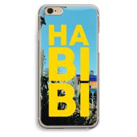 Habibi Majorelle : iPhone 6 / 6S Transparant Hoesje