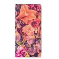 Samsung Galaxy S23 FE Smart Cover Bosje Bloemen