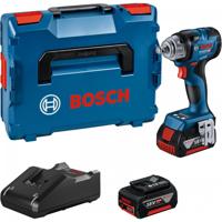 Bosch Blauw GDS 18V-330 HC Accu Slagmoeraanzetter | 330 Nm | 2 x 5,0 Ah accu + oplader | In L-Boxx - 06019L5003