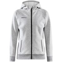 Craft Core Soul zip vrijetijdsvest met capuchon grijs dames M