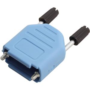 MH Connectors MHDPPK37-B-K 6353-0104-04 D-sub behuizing Aantal polen: 37 Kunststof 180 ° Blauw 1 stuk(s)