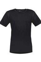 TRIGEMA Slim Fit T-Shirt ronde hals zwart, Effen - thumbnail