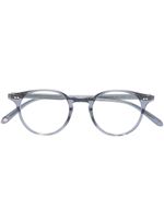 Garrett Leight lunettes de vue à monture ronde - Gris