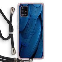 Pauw: Samsung Galaxy A51 5G Transparant Hoesje met koord