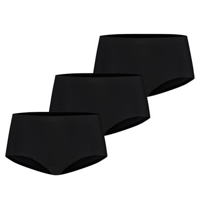 Ten Cate Secrets Midi Slip 3-pack Zwart-M
