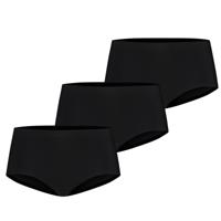 Ten Cate Secrets Midi Slip 3-pack Zwart-M