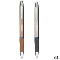Pen Sharpie SGEL Metallic Blauw Zilverkleurig Koper 0,7 mm (12 Stuks)