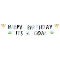 Fantastic Voetbal Happy Birthday Letterslinger (1,5m)