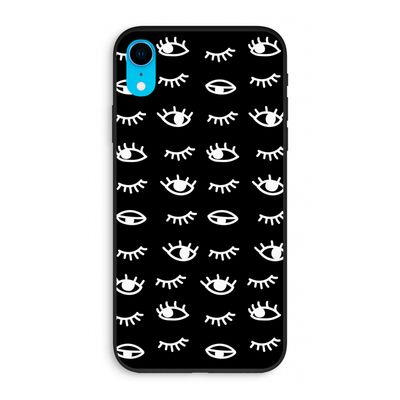 Eye pattern #3: iPhone XR Biologisch afbreekbaar hoesje