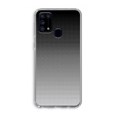 Musketon Halftone: Samsung Galaxy M31 Transparant Hoesje