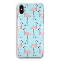 Anything Flamingoes: iPhone X Volledig Geprint Hoesje