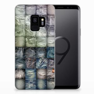 Silicone Back Cover Samsung Galaxy S9 Spijkerbroeken