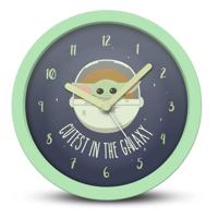 Star Wars: The Mandalorian Desk Clock Cutest In The Galaxy