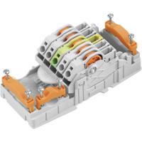 Weidmüller 1534930000 PT6 DC 1/2/PE/3/4 Verbindingselement Flexibel: - Massief: - 1 stuk(s) Grijs