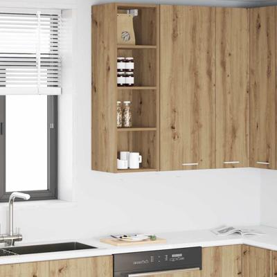 Hangkast Riga Artisan Eiken 30 x 29,5 x 100 cm Bewerkt hout