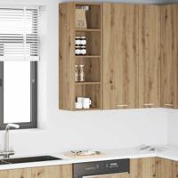 Hangkast Riga Artisan Eiken 30 x 29,5 x 100 cm Bewerkt hout Hangkast Riga Artisan Eiken 30 x 29,5 x 100 cm Bewerkt hout