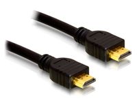 DeLOCK High Speed HDMI met Ethernet - HDMI A male > HDMI A male kabel 0,25 meter, 4K - thumbnail