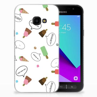 Samsung Galaxy Xcover 4 | Xcover 4s | Siliconen Case | IJsjes