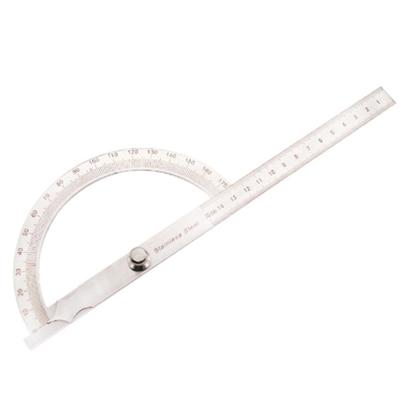 0-180 graden roestvrijstaal Protractor hoek zoeker met 0-150mm arm meten liniaal gereedschap
