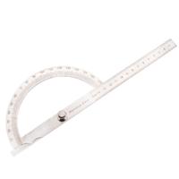 0-180 graden roestvrijstaal Protractor hoek zoeker met 0-150mm arm meten liniaal gereedschap