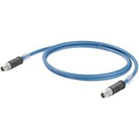 Weidmüller 2464200060 Sensor/actuator dataconnector M12 Aantal polen (sensoren): 8 Stekker, recht 6.00 m 1 stuk(s)