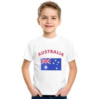 Wit kinder t-shirt Australie XL (158-164)  - - thumbnail