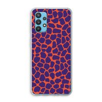 Purple Giraffe: Samsung Galaxy A32 4G Transparant Hoesje