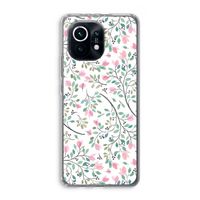 Sierlijke bloemen: Xiaomi Mi 11 Transparant Hoesje