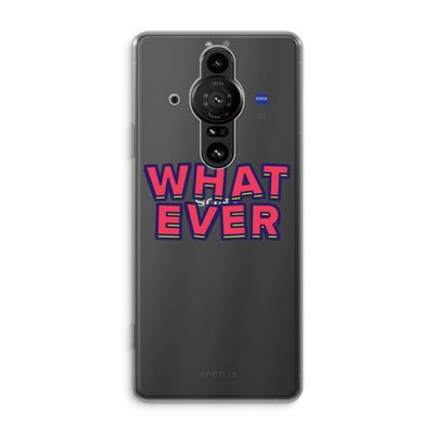 Whatever: Sony Xperia Pro-I Transparant Hoesje