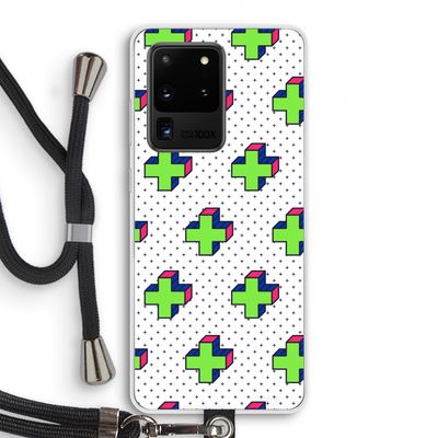 8-bit N°10: Samsung Galaxy S20 Ultra Transparant Hoesje met koord