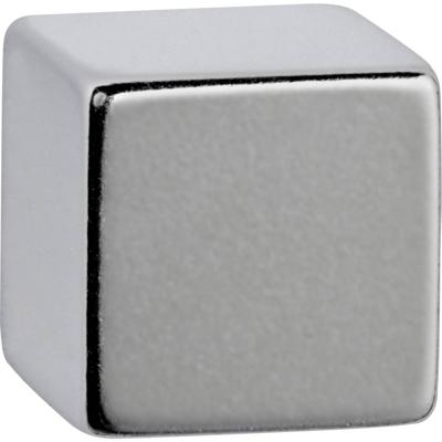 Maul Neodymium magneet neu (b x h x d) 20 x 20 x 20 mm Dobbelsteen Zilver 1 stuk(s) 6169496