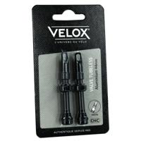 Velox ventiel tubeless presta 60mm aluminium zwart (2st)